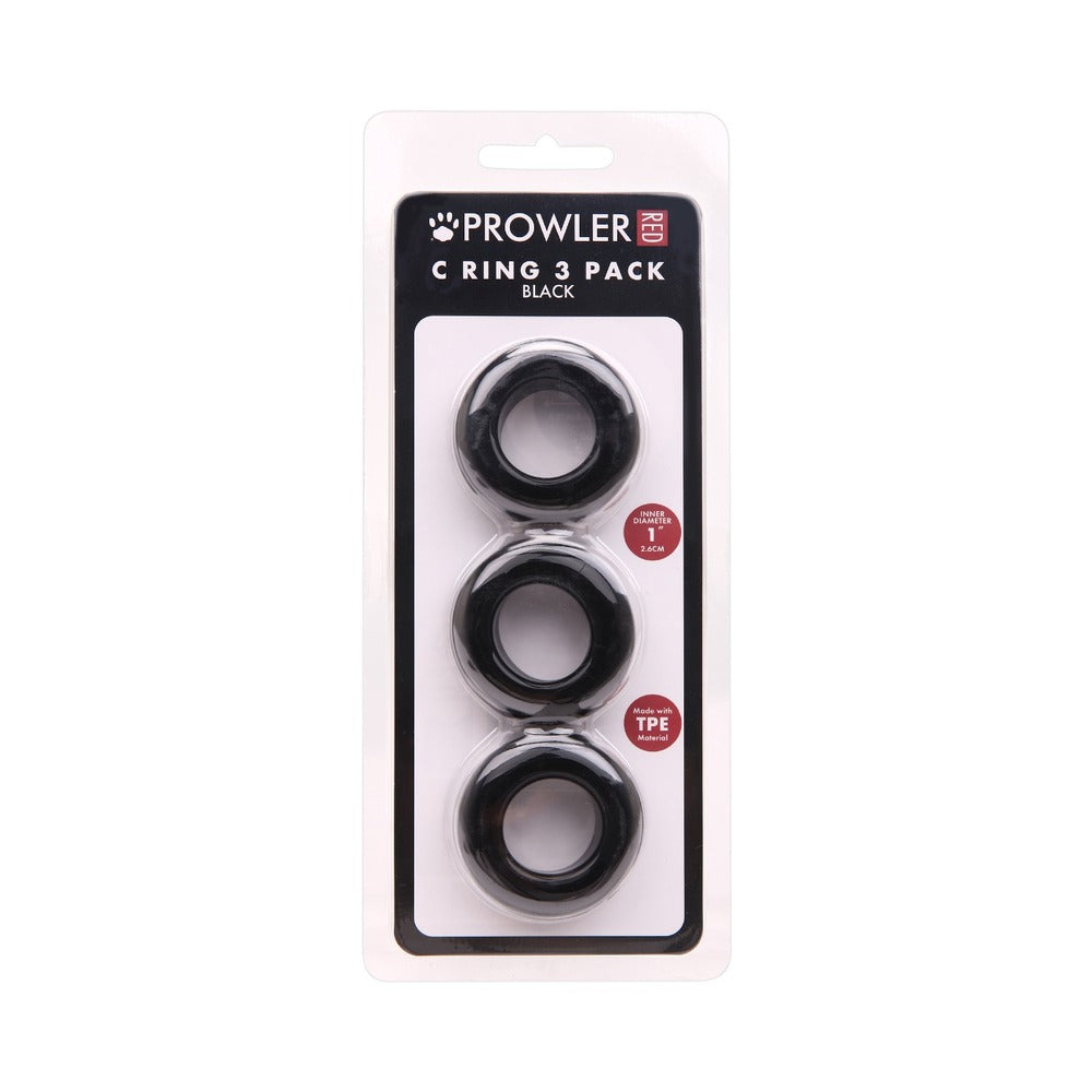 Prowler RED Cock Ring 3-Pack